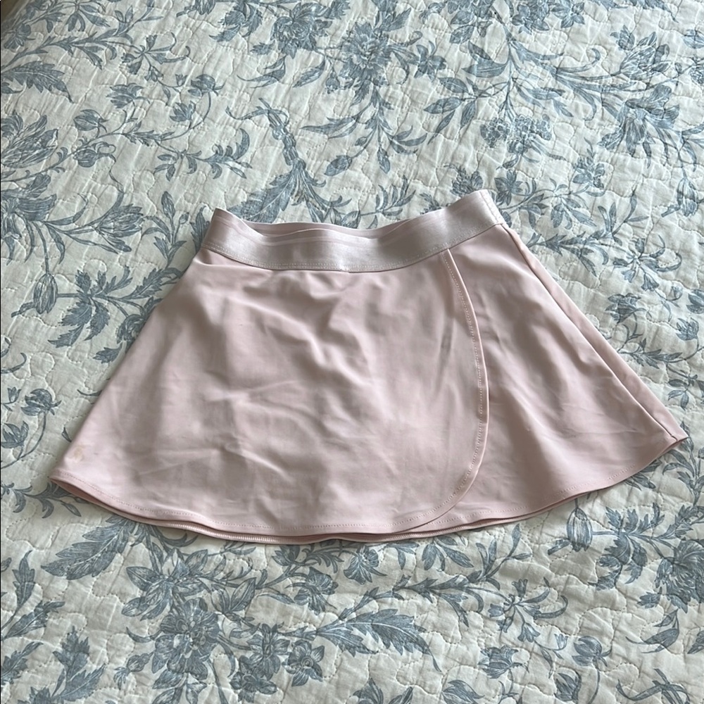 Polo by Ralph Lauren Pink Mini Skater Skirt Asymmetrical Casual
